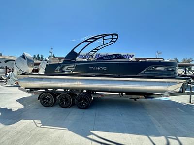 BOATZON | 2025 Avalon Grand Tahoe 25 Excalibur LTD Quad lounge with Twin 300s