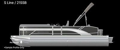 BOATZON | 2025 Bennington 21 SSB SWINGBACK TRITOON