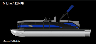 BOATZON | 2025 Bennington 22 MFB New MSeries Quad Bench  Fast Back SPS TritoonOn Order ETA Nov