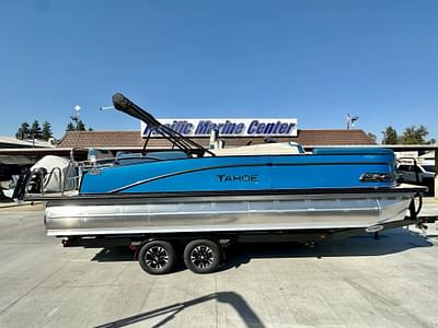 BOATZON | 2025 Tahoe 25 Cascade Platinum Quad lounge Shift w 300HP Mercury Verado