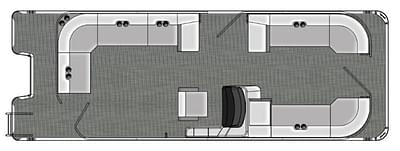 BOATZON | Bentley Pontoons 243 Cruise XL TriToon 2025 BOATZON | Bentley Pontoons 243 Cruise XL TriToon 2025