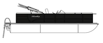 BOATZON | Bentley Pontoons Legacy 223 Navigator 34 Tube 2024