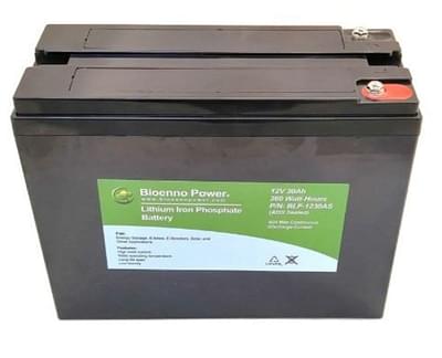 BOATZON | Bioenno Power 12V 30Ah LFP Battery ABS BLF1230AS 2024