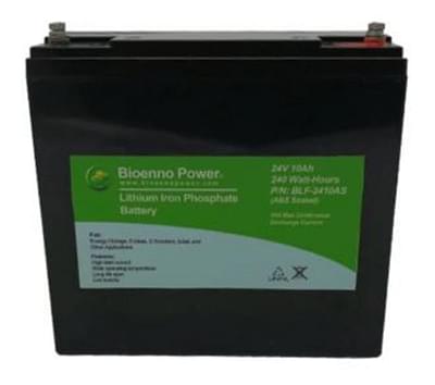 BOATZON | Bioenno Power 24V 10Ah LFP Battery ABS BLF2410AS 2024
