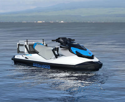 BOATZON | BRP SEA-DOO FISHPRO SCOUT 130 W IDF WHITEGULF STREAM BLUE 2024