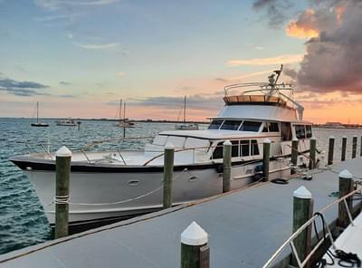 BOATZON | Burger 78 Cockpit Flybridge Motor Yacht 1965