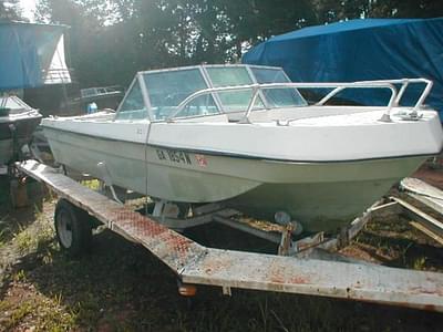 BOATZON | Cacci Craft 16 Tri Hull Project Bowrider Outboard Hull 1971