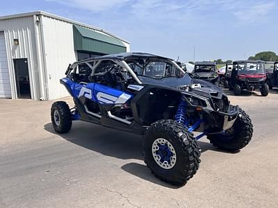 BOATZON | Can-Am® Maverick X3 MAX X rs Turbo RR Intense Blue  Carbon Black  Chalk Grey 2022