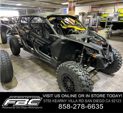 BOATZON | Can-Am® Maverick X3 MAX X rs Turbo RR with SmartShox Triple Black 2024