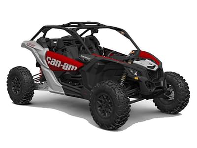 BOATZON | Can-Am® Maverick X3 RS Turbo Fiery Red  Hyper Silver 2025