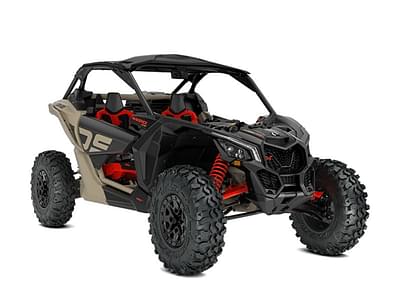 BOATZON | Can-Am® Maverick X3 X ds Turbo RR Desert Tan  Carbon Black  Magma Red 2023