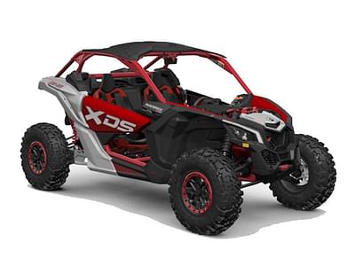 BOATZON | Can-Am® Maverick X3 X ds Turbo RR Fiery Red  Hyper Silver 2025