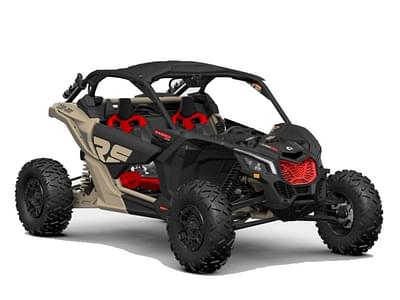 BOATZON | Can-Am® Maverick X3 X rs Turbo RR Desert Tan  Carbon Black  Canam Red 2021