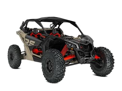 BOATZON | Can-Am® Maverick X3 X rs Turbo RR Desert Tan  Carbon Black  Magma Red 2023