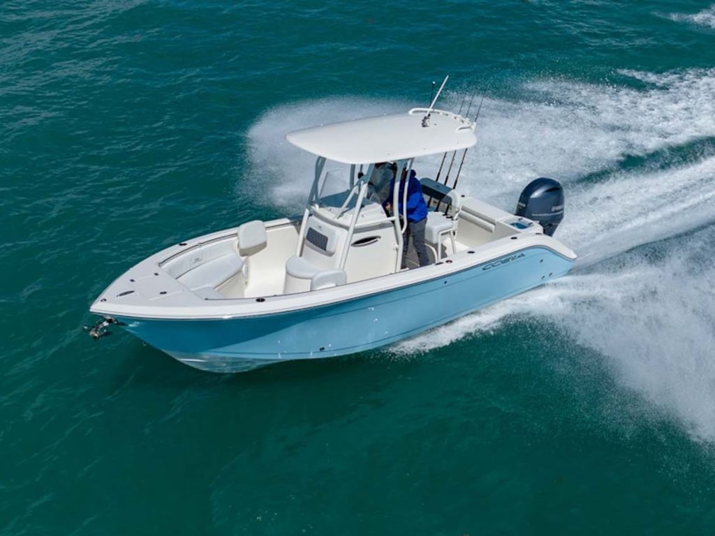 2025 Cobia Boats 220 CC - Sold Boat