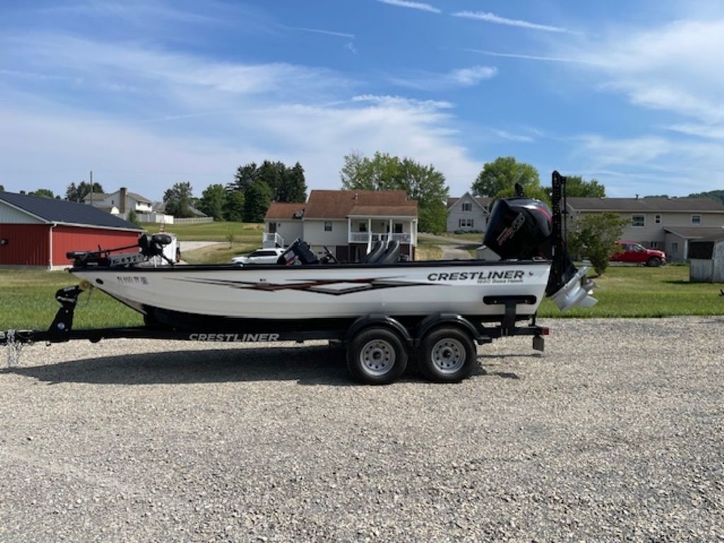 2021 Crestliner 1850 Bass Hawk Bucket - Sold Boat