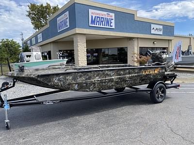 BOATZON | Excel Boats 1754 F4 Shallow Water DGB w Mud Buddy HDR 40 Timber King 2025