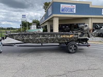 BOATZON | Excel Boats 1754 F4 Shallow Water DGB w Mud Buddy HDR 40 Timber King 2025