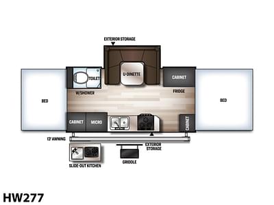 BOATZON | Forest River Rockwood High Wall Series HW277 2023