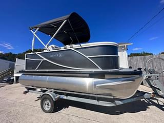 BOATZON | Godfrey Mighty G 14 ft Cruise  Electric Pontoon 2024