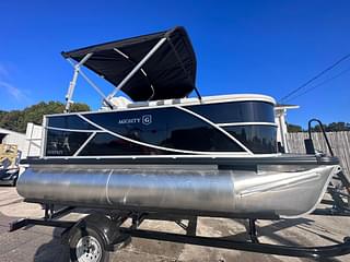 BOATZON | Godfrey Mighty G 14ft Cruise  Electric Pontoon 2024