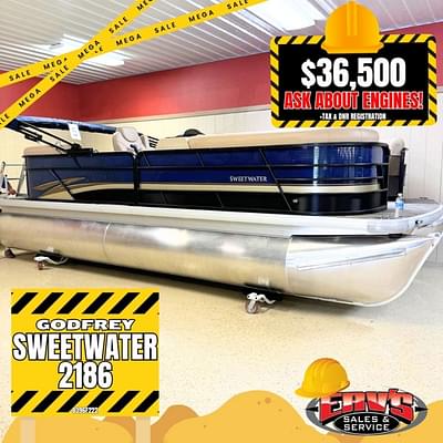 BOATZON | Godfrey Pontoons Sweetwater 2186 SB 2022