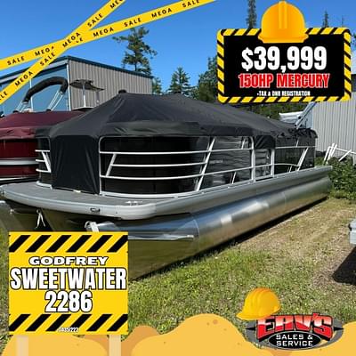 BOATZON | Godfrey Pontoons Sweetwater 2286 SB 2023