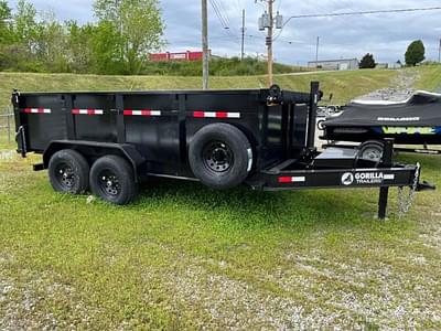 BOATZON | Gorilla 7X14X3 Dump Trailer 2023