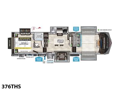 BOATZON | Grand Design Momentum 376THS 2021