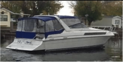 BOATZON | Great Sea Ray 30  foot Sundancer with tri-axel trailer