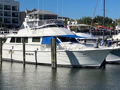 BOATZON | Hatteras 70 Sport Deck Motor Yacht 1996