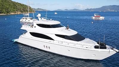 BOATZON | Hatteras 80 Motor Yacht Sky Lounge 2014