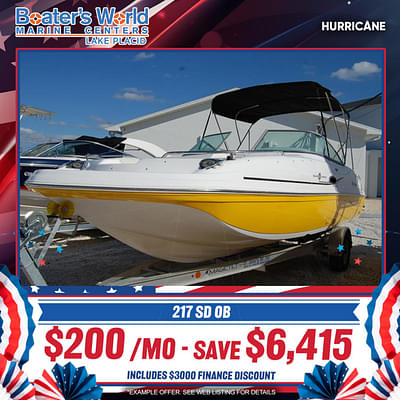 BOATZON | Hurricane SunDeck SD 217 OB 2013