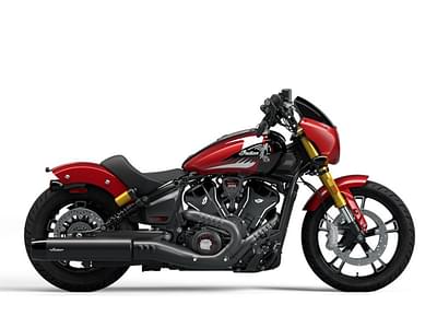 BOATZON | Indian Motorcycle® 101 Scout Sunset Red Metallic with Graphics 2025