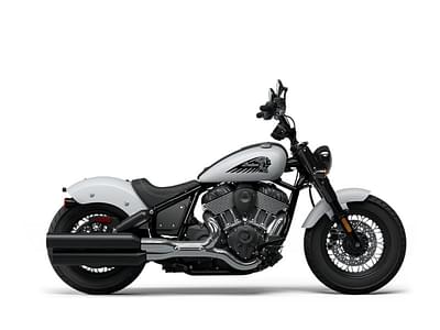 BOATZON | Indian Motorcycle® Chief Bobber Ghost White Metallic Smoke 2024