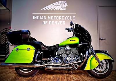 BOATZON | Indian Motorcycle® Indian Roadmaster Green and Thunder Black 2016