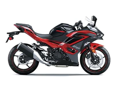 BOATZON | Kawasaki Ninja 500 ABS Passion RedMetallic Flat Spark Black 2024