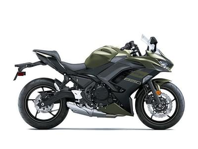 BOATZON | Kawasaki Ninja 650 ABS Metallic Covert GreenMetallic Spark Black 2024