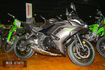 BOATZON | Kawasaki Ninja 650 Metallic Matte Graphenesteel GrayEbony 2024