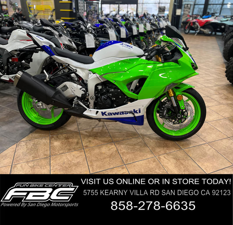 New Kawasaki Ninja ZX6R 40th Anniversary Edition ABS 2024 for sale in san diego, California