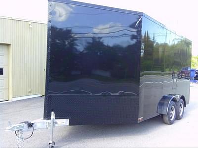 BOATZON | Lightning Trailers Enclosed Snowmobile LTFES714TA2  14X75 2023