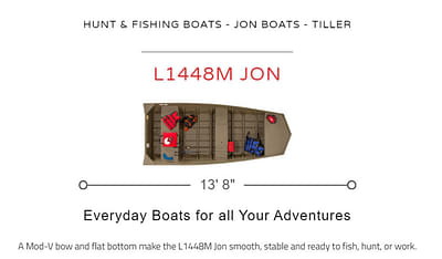 BOATZON | Lowe Boats L1448M Jon 2025