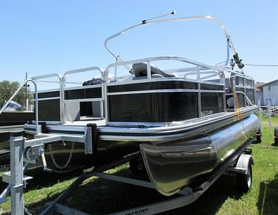 BOATZON | Lowe Boats Ultra 162 Fish  Cruise Pontoon wMercury Motor 2023