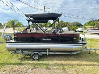 BOATZON | 2022 Manitou 20 Aurora LE Angler Full Front Twin Tube