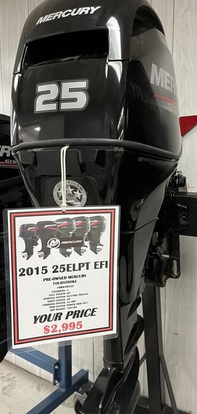 BOATZON | Mercury Marine® 25 hp EFI 2015