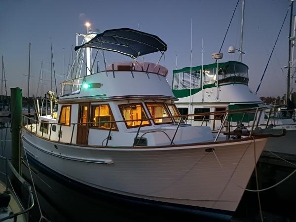 1988 Monk 36 Trawler - Sold Boat