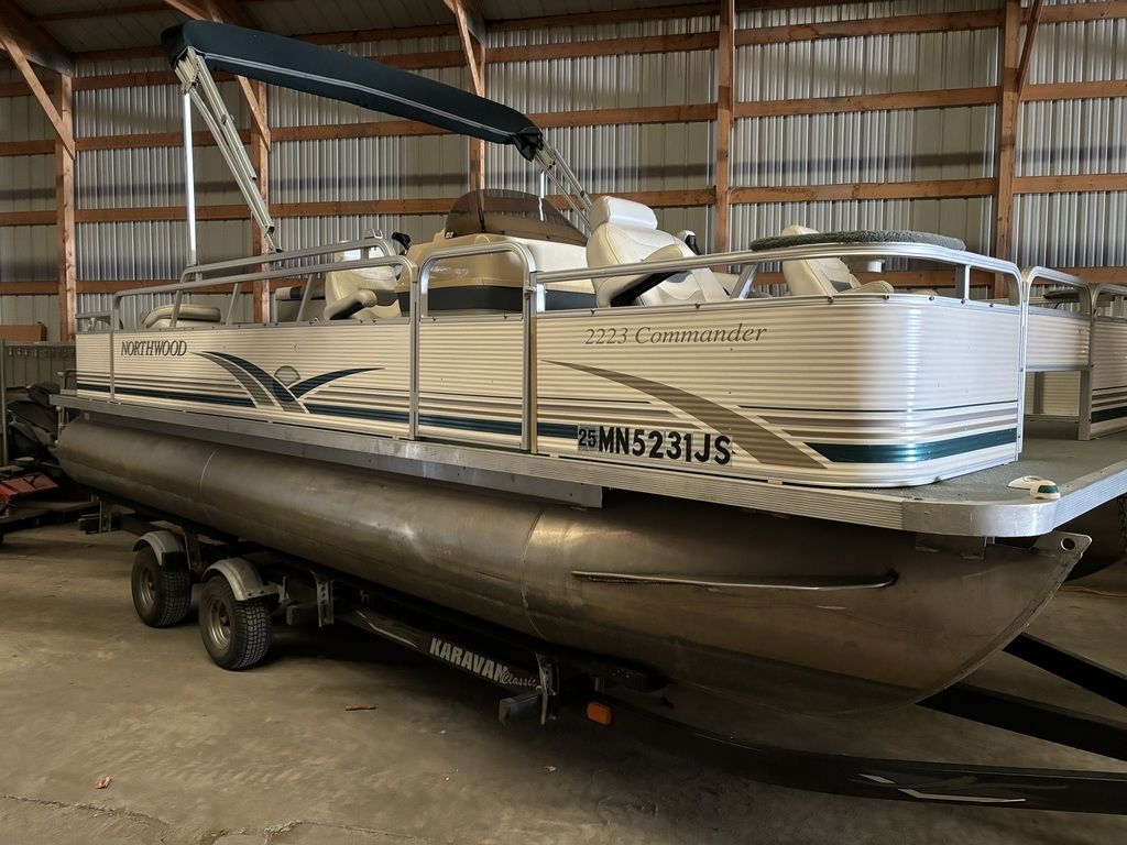 2004 Northwood 2223 COMMANDER 40HP BUNK TRAILER - Sold Boat