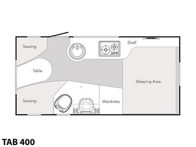 BOATZON | nuCamp TAB 400 Boondock Lite 2020