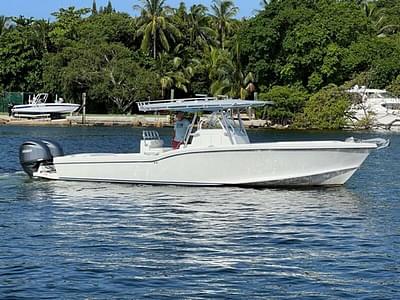 BOATZON | Ocean Master 336 CC wNew Engines and 5 Year Factory Warranty 2014