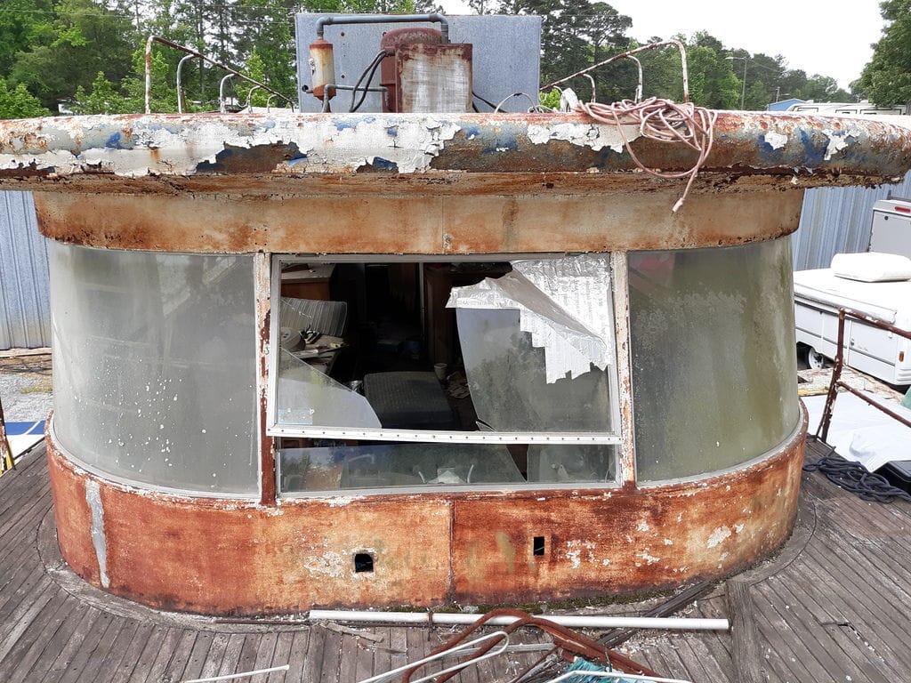 Used Pluckardt 42 Retro Houseboat 1965 for sale in Dawsonville